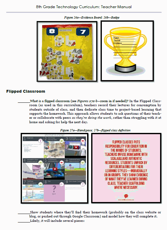 8th grade tech curriculum sample 1