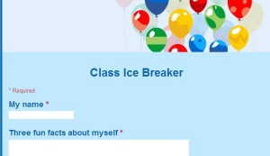 class ice breakers