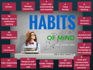 habits of mind