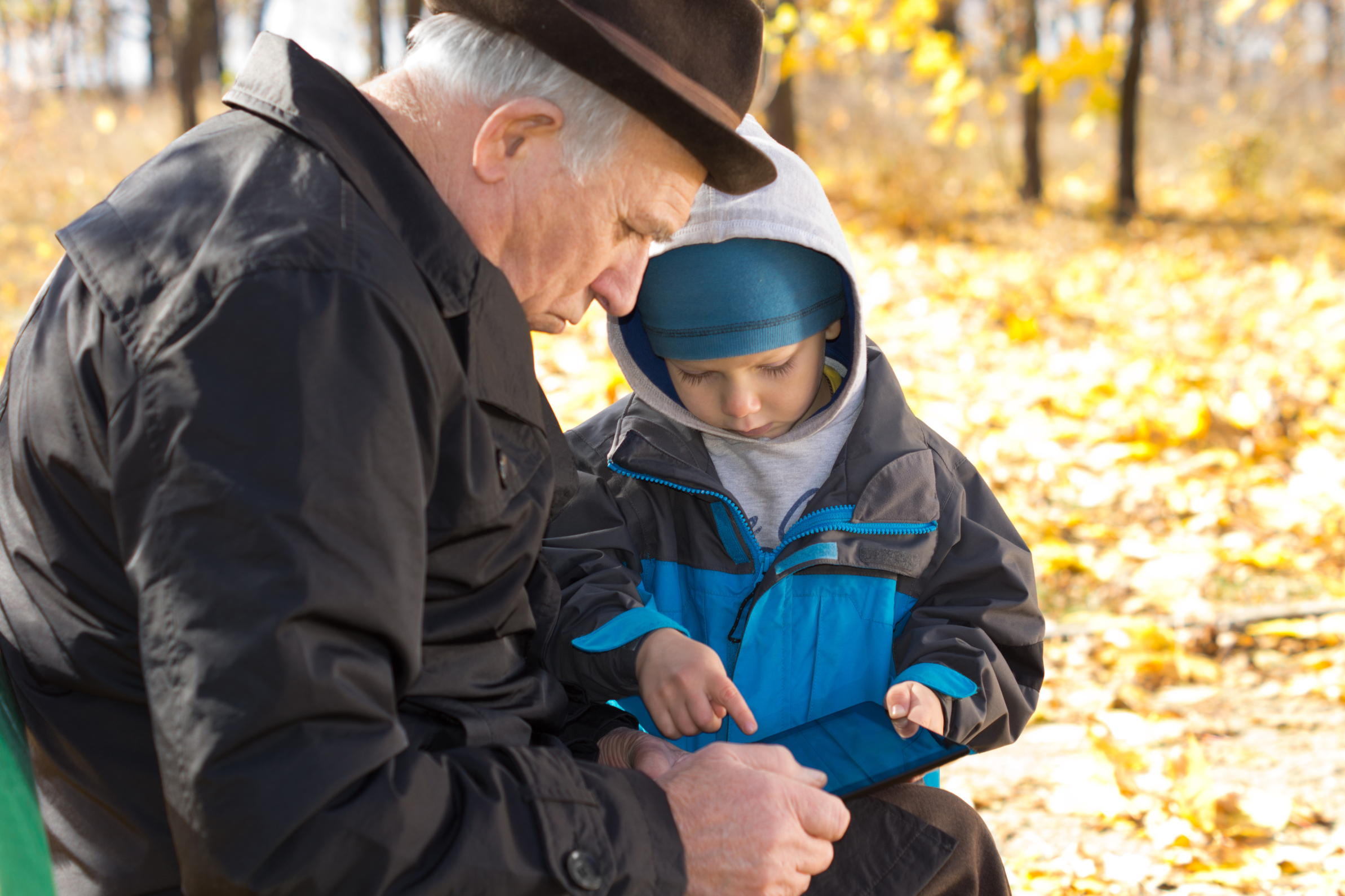 Разговор деда с внуком