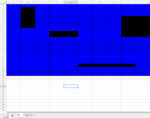 google sheets assignment middle school