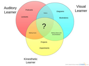 vark learning styles chart