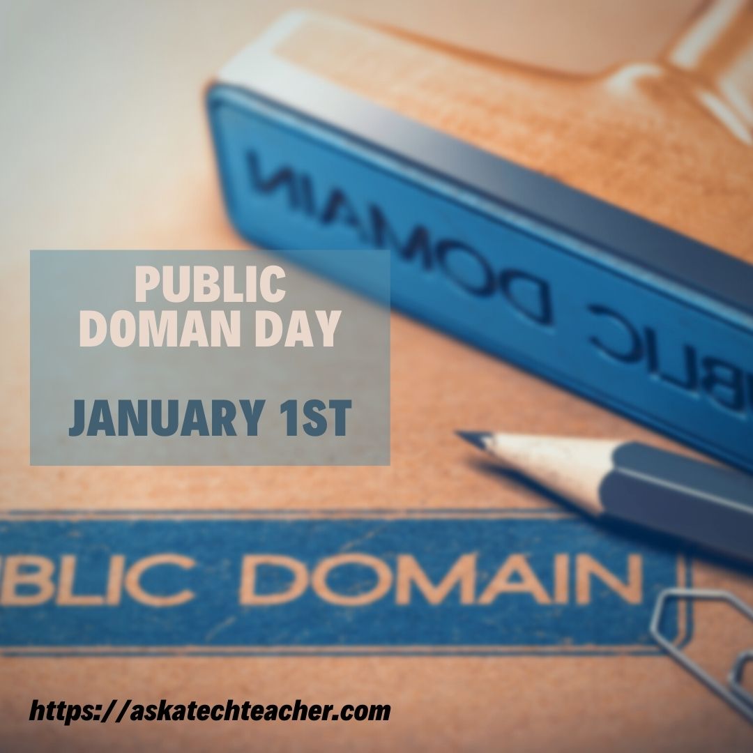 Public Domain Day and Happy New Year!