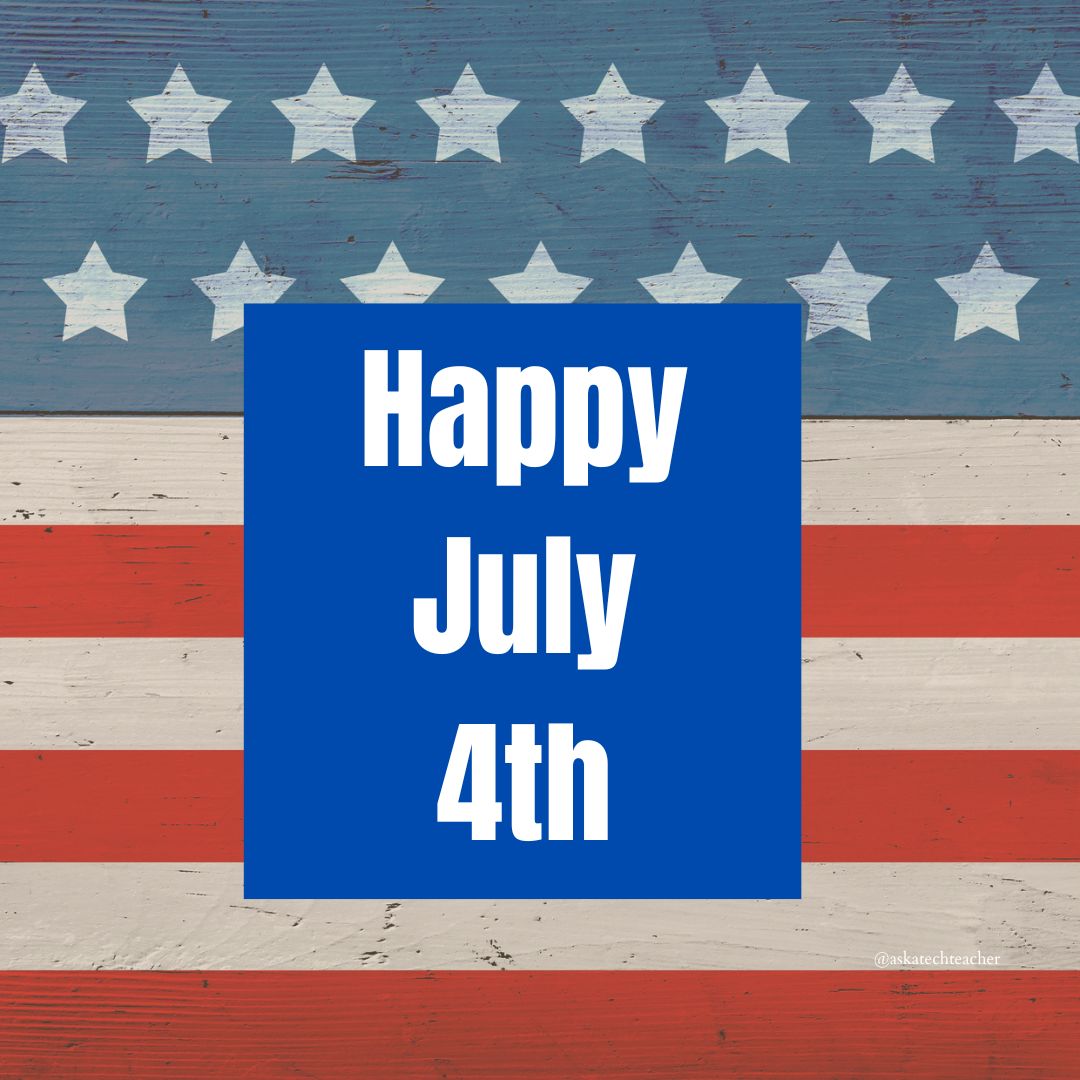 We honor july 4th in america